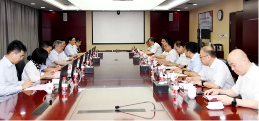 全球能源互联网发展合作组织驻会副主席刘泽洪一行到访中国西电集团、中国西电